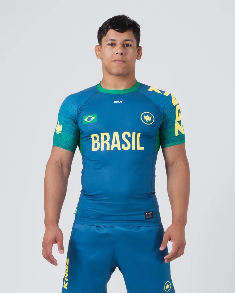 Kingz MI-K Roots rashguard-blue